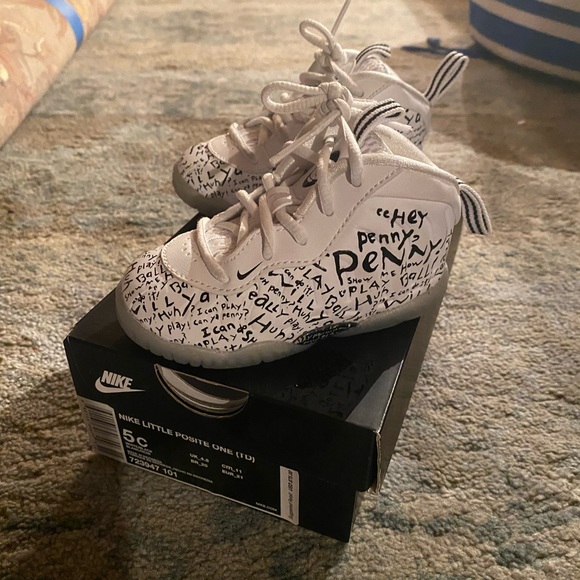 Nike Little Posite one size 5c - Picture 3 of 6